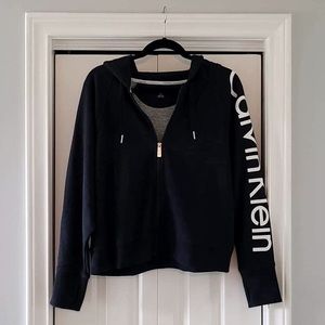 Calvin Klein Navy Zip Hoodie